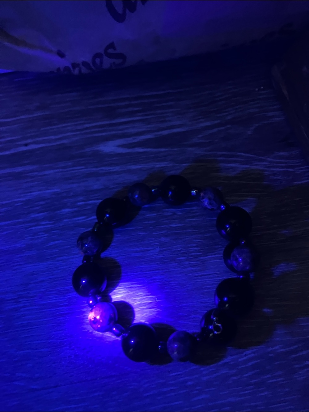 Glowstone  beaded Bracelet rave
